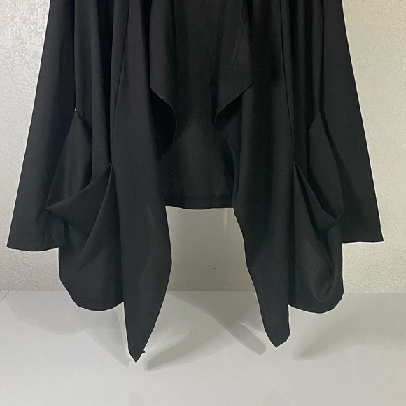 Jella Couture Draped Open Front Cardigan - Picture 4 of 7